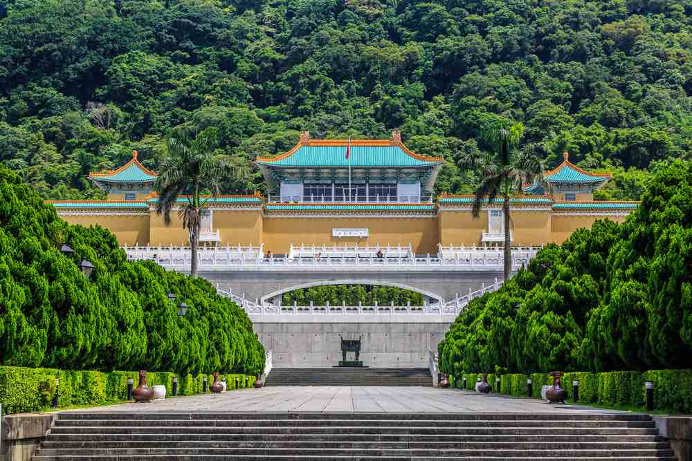 De verboden stad in China